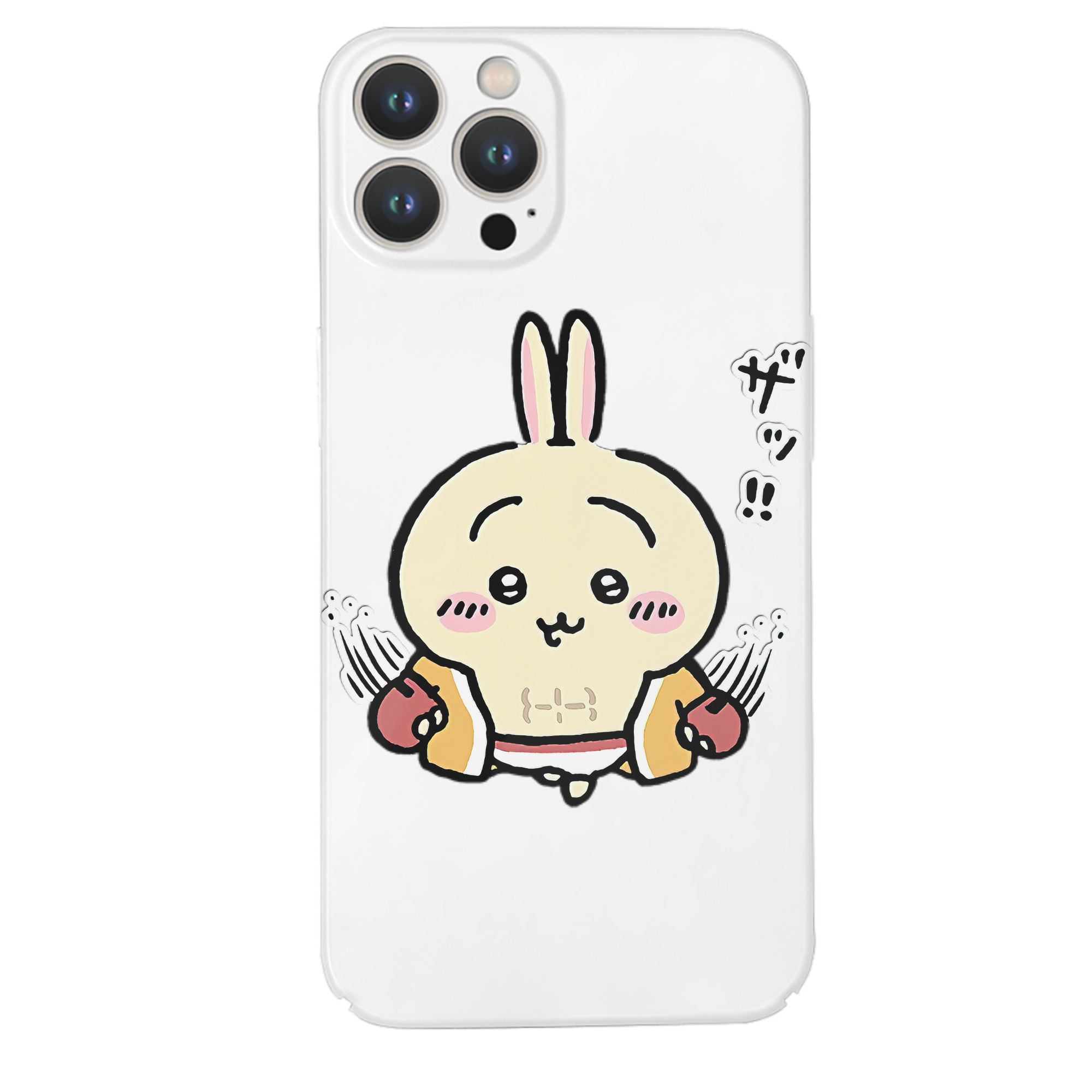 （画像用） ちいかわ うさぎ Chii-kawa usagi 【iPhone 14シリーズ対応】ハードケース